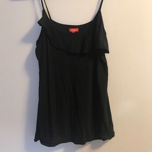 Madewell Hi-line black tank